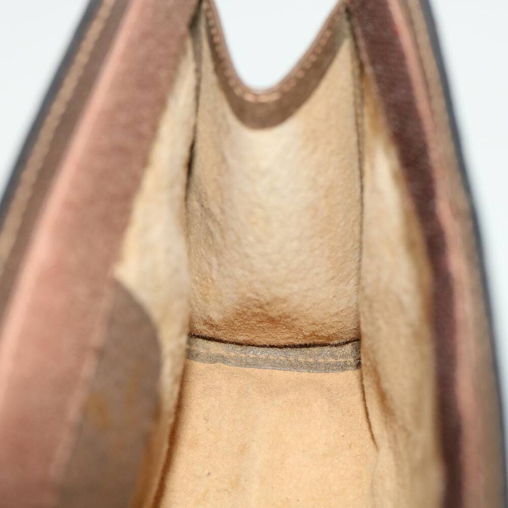 GUCCI GG Canvas Web Sherry Line Clutch Bag Beige Red Green - Picture 10 of 16